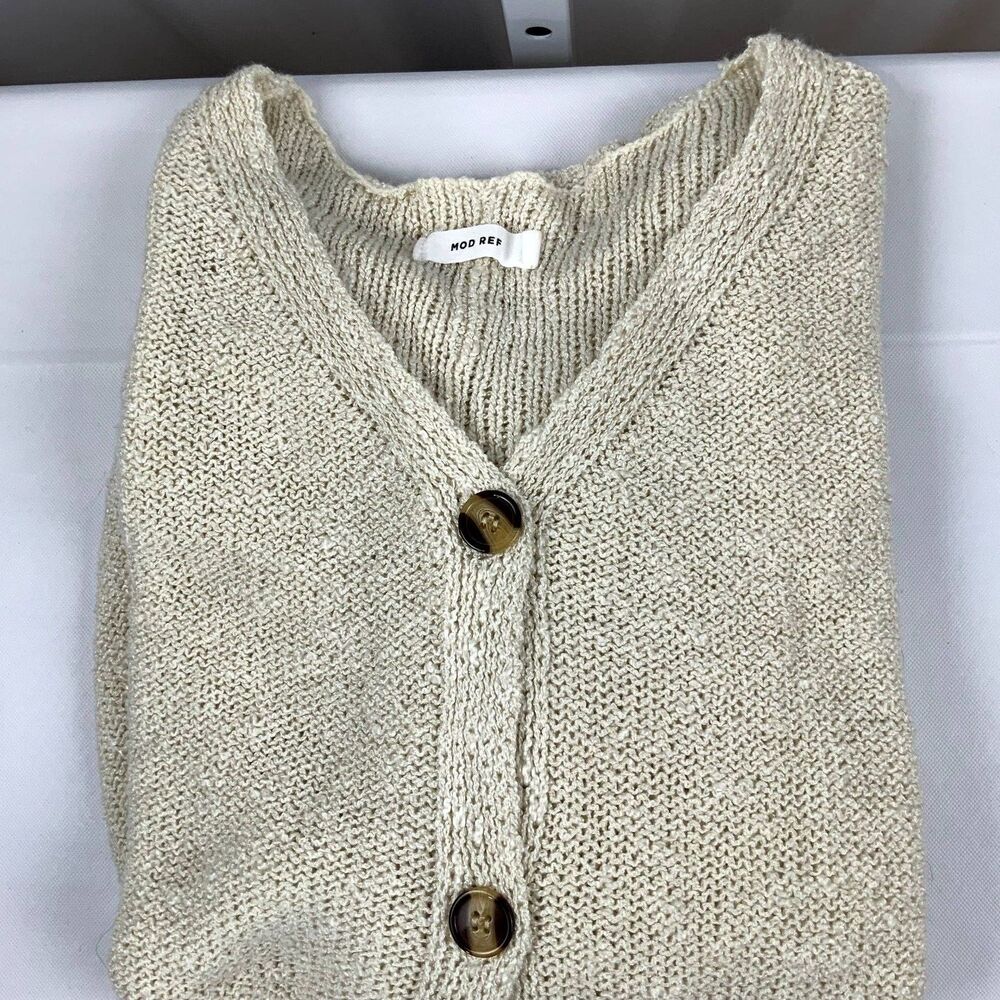 Nwot! Mod Ref (Vici Collection) Button Up V-Neck … - image 2